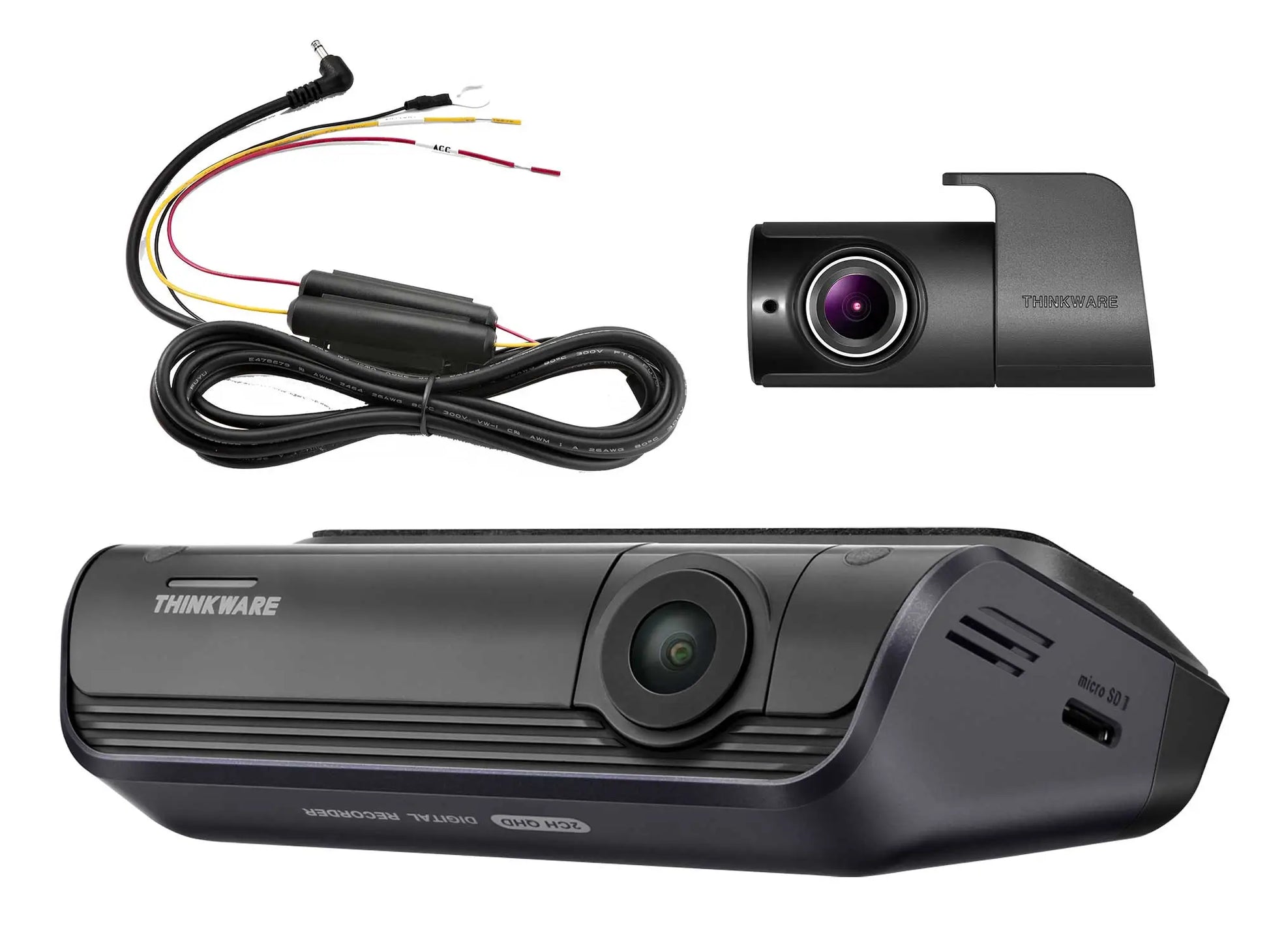 Thinkware Dash Camera Q1000 Front & Rear 2K QHD HDR