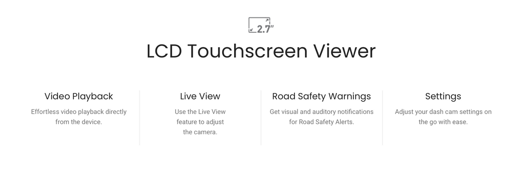 Thinkware Dash Camera ARC Front & Rear