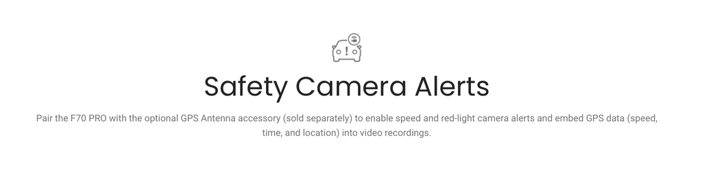Thinkware Dash Camera F70 Pro Front Only